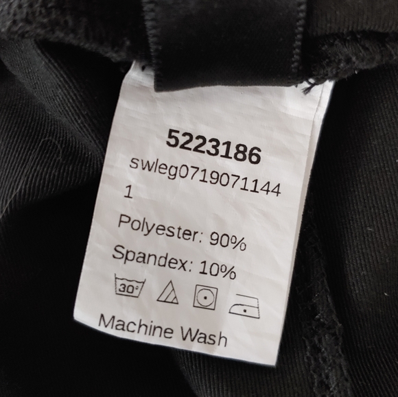 SHEIN Athletic Running Yoga Black Leggings Size XS - Picture 6 of 7